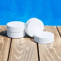 قرص و پودر کلر کات کبود زاج شفاف کننده آب استخر|مواد شوینده و دستمال کاغذی|اهواز, کیان اباد|دیوار