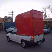 کانوپی وانت پراید فایبرگلاس مسقف باربندار و کفی|قطعات یدکی و لوازم جانبی|برازجان, |دیوار