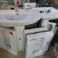 چینی جات(روشویی وسنگ توالت)|لوازم سرویس بهداشتی|گنبد کاووس, |دیوار