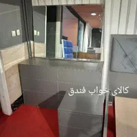 سرویس تختخواب مینا+تخت+دراور+پاتختی+فندق|تخت و سرویس خواب|مشهد, فرهنگ|دیوار