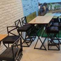 صندلی چوب و فلز برای کافی شاپ/بار|صندلی و نیمکت|مشهد, بهمن|دیوار