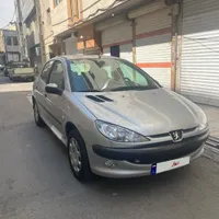پژو 206 نقره ای|خودرو سواری و وانت|تهران, شهرک ابوذر|دیوار