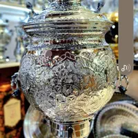 سماور گازی صنعتی استیل ضدزنگ درجه یک 20 لیتری|سماور، چای‌ساز، قهوه‌ساز|مشهد, رسالت|دیوار