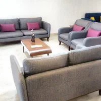 مبل کمجا مینیمال ساندرا۷نفره کف و پشت دوبل شرکتی|مبلمان خانگی و میز عسلی|تهران, اتحاد|دیوار