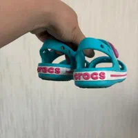 صندل دخترانه اورجینال سالم crocs|کفش و لباس بچه|تهران, مجیدآباد|دیوار
