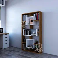 بوفه و کتابخانه مدل ترانه|کتابخانه، شلف، قفسههای دیواری|تبریز, |دیوار