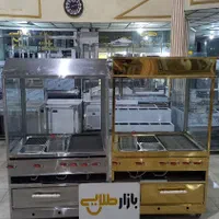 وسایل کامل سلف سالادترشی فست فودفر ساندویچی فلافلی|کافی‌شاپ و رستوران|اصفهان, تخت فولاد|دیوار