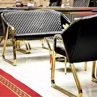 صندلی ارایشگاهی اپن نیم ست اداری صندلی گردان ترولی|صندلی و نیمکت|مشهد, عبادی|دیوار