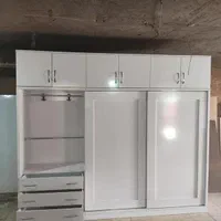 کمد دیواری درب ریلی ۹ کشوmdf|جاکفشی، کمد، دراور|شریفآباد, |دیوار