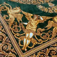 فرش دستباف قالیچه تمام ابریشم ۸۰ رج قم مارکدار|فرش|تهران, پونک|دیوار