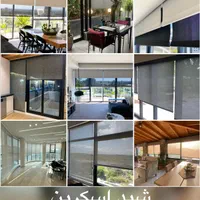 تولیدی پرده زبرا دو مکانیزم شید برقی و دستی|پرده، رانر، رومیزی|تهران, تهرانپارس غربی|دیوار