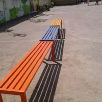 صندلی و نیمکت انتظار پارکی رنگی
