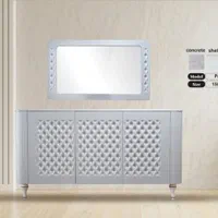 آینه کنسول شرکتی تمام ام دی اف وکیوم|بوفه، ویترین، کنسول|تبریز, |دیوار