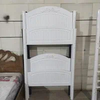 تخت خواب دو طبقه اسپرت سفید|تخت و سرویس خواب|اصفهان, هفتون|دیوار