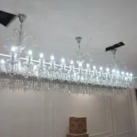 باکارات طبقاتی 45 شاخه تالاری|لوستر و چراغ آویز|تهران, بهارستان|دیوار