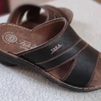 دمپایی (صندل) چرم تزریق (عمده)