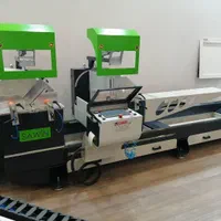 دستگاه برش دوسر پنجره آلومینیوم upvc اره دو کله|ماشین‌آلات صنعتی|کرج, گلستان|دیوار