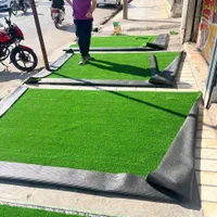 چمن سبز پخش چمن مصنوعی