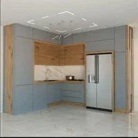 کابینت اقساطی سپیدار بدون واسطه|مصالح و تجهیزات ساختمان|پرند, فاز ۳|دیوار