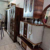 آینه کنسول ست|بوفه، ویترین، کنسول|کاشان, |دیوار