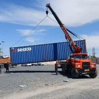 جرثقیل سبک وسنگین یدکش دکل بلند