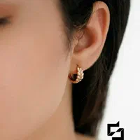 گوشواره حلقه ای ژووپینگ|بدلیجات|کرمانشاه, |دیوار