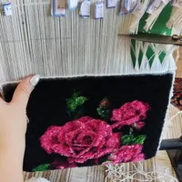 آموزش قالیبافی طراحی‌فرش گلیم شیشه‌درمه گچمه