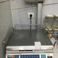 ترازو پرینتردار فروشگاهی کفه بزرگ