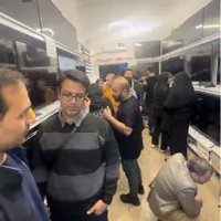 فروش تلوزیون پشت ویترینی نمایشگاهی  با چک صیاد|تلویزیون و پروژکتور|تهران, شهرک غرب|دیوار