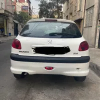 پژو 206 تیپ ۲، مدل ۱۳۹۵|خودرو سواری و وانت|تهران, نارمک|دیوار