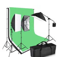 کیت نور پردازی سافت باکس رینگ لایت|دوربین عکاسی و فیلم‌برداری|مشهد, امام خمینی|دیوار