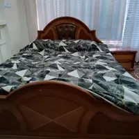 تخت چوبی دو نفره