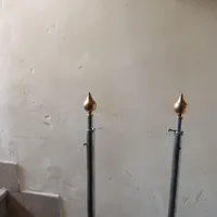 پایه پرچم پنجه شیری همراه با میله/سه عدد|صنایع دستی و سایر لوازم تزئینی|تهران, آذربایجان|دیوار