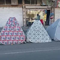 چادر مسافرتی چترسایبان برزنت چادرکودک نوجوان|کوهنوردی و کمپینگ|تهران, افسریه شمالی|دیوار