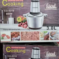 خردکن غذاساز 4 تیغه تمام استیل 3 لیتری 800وات بزرگ