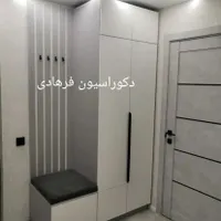 ساخت سفارشی کمد دیواری جاکفشی دراور کابینت|جاکفشی، کمد، دراور|رشت, نظری|دیوار