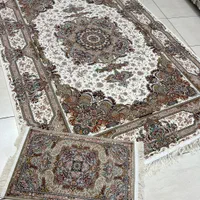 فرش ماشینی 1000 شانه تارا طرح نادر 6 متری