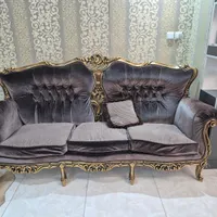 مبلمان استیل ۷نفره با نهار خوری