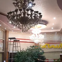 لوسترهای طبقاتی  تولید کننده|لوستر و چراغ آویز|یزد, |دیوار