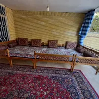 سرویس پشتی شاهنشین طرح زرین نگار کد ۲۵ رنگ ابی|پشتی|مشهد, وکیل‌آباد|دیوار