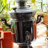سماور نفتی 12لیتری برنجی  نوستالژی|سماور، چای‌ساز، قهوه‌ساز|یزد, |دیوار