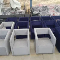 مبل اداری مدل خفاشی ۲۲۲|مبلمان اداری|رشت, فرودگاه سردار جنگل رشت|دیوار