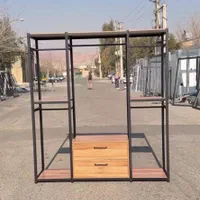 رگال فلزی با آینه متحرک|کتابخانه، شلف، قفسه‌های دیواری|مشهد, نوید|دیوار