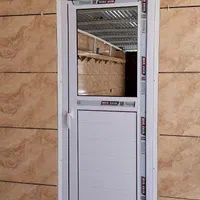 درب آلومینیوم در آلومینیومیupvc انباری نصب روی4چوب|مصالح و تجهیزات ساختمان|شیراز, میانرود|دیوار