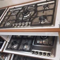 اجاق گاز،صفحه ای توکار استیل چدن یه تیکه