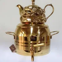 کتری استیل کفه چدن وین pvd