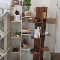 کتابخانه ۸ طبقه کد ۶۰۸ ( استند گل )|کتابخانه، شلف، قفسه‌های دیواری|اصفهان, خواجو|دیوار