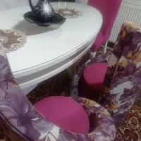 ست مبلمان و میز ناهار خوری4 نفره و گل میز وفرش|مبلمان خانگی و میز عسلی|شاهین‌شهر, عطار|دیوار
