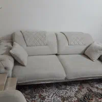 مبلمان راحتی ۸نفره تختخوابشو در حد نو|مبلمان خانگی و میز عسلی|تهران, کیانشهر|دیوار
