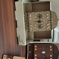 جا دستمال کاغذی و جا کلیدی|صنایع دستی و سایر لوازم تزئینی|اصفهان, کارلادان|دیوار